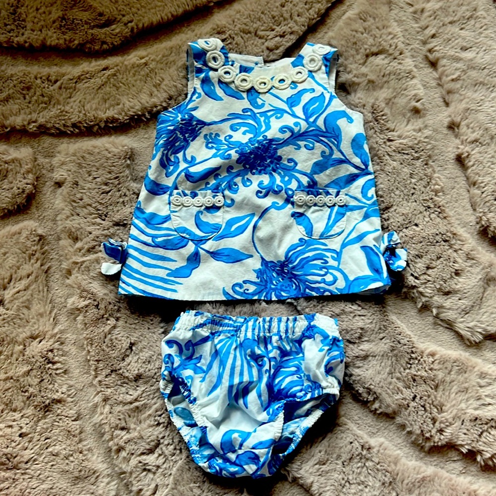 Lilly Pulitzer dress and bloomers 6-12 months